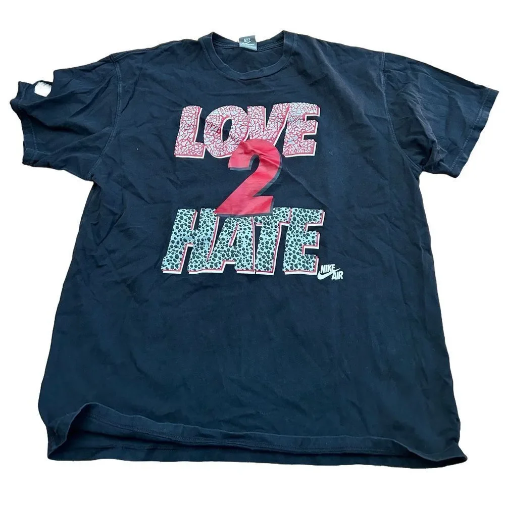 Vintage Nike Air Love 2 Hate Tshirt